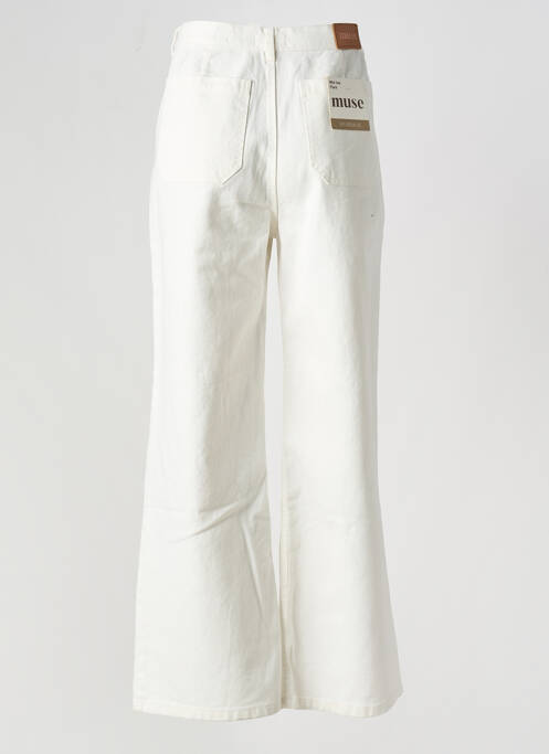 Jean coupe flare beige MUSE femme