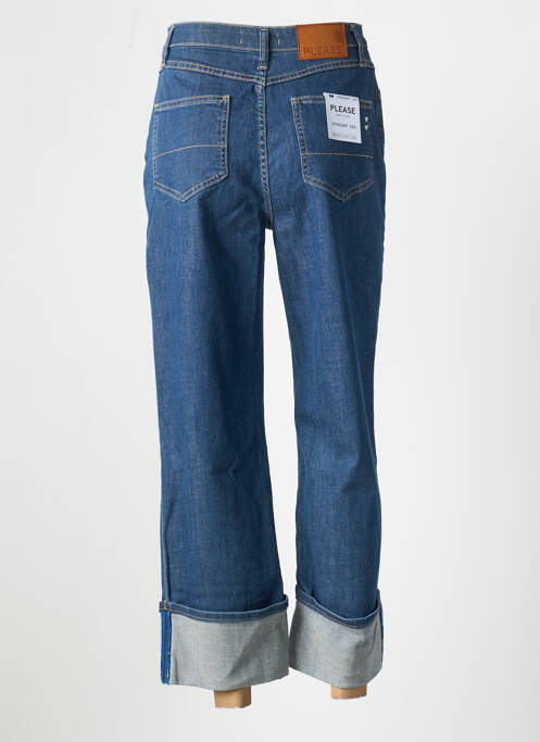 Jeans coupe droite bleu PLEASE pour femme