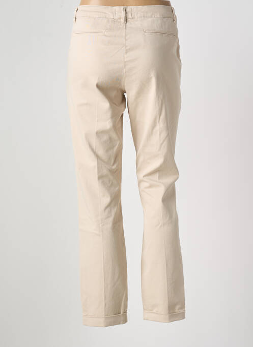 Pantalon chino beige FRACOMINA pour femme