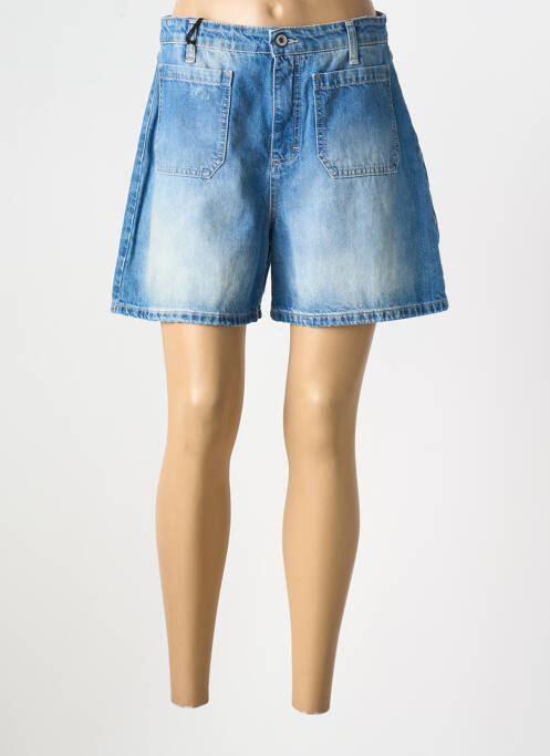 Short bleu PLEASE pour femme