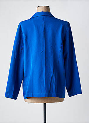 Blazer coupe cintrée bleu VETISTYLE femme