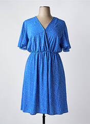 Robe mi-longue bleu WORLD FASHION pour femme seconde vue
