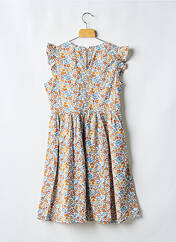 Robe mi-longue orange PM MERE & FILLE pour fille seconde vue