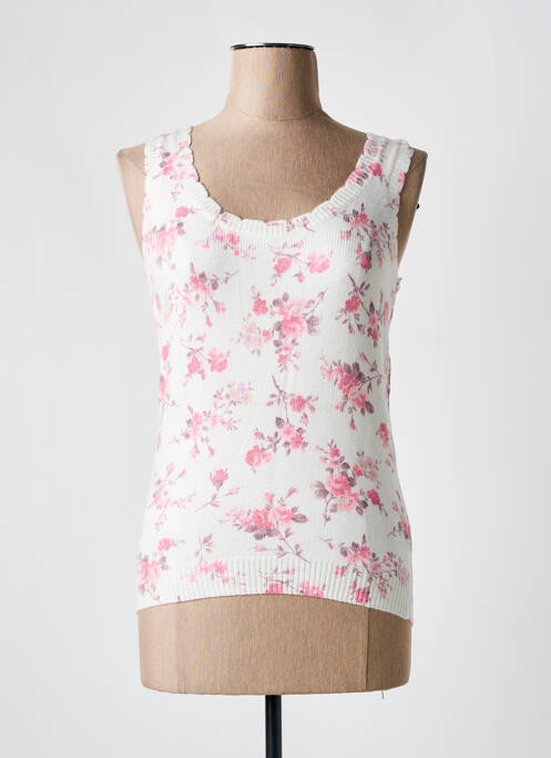 Débardeur blanc GRACIELA pour femme