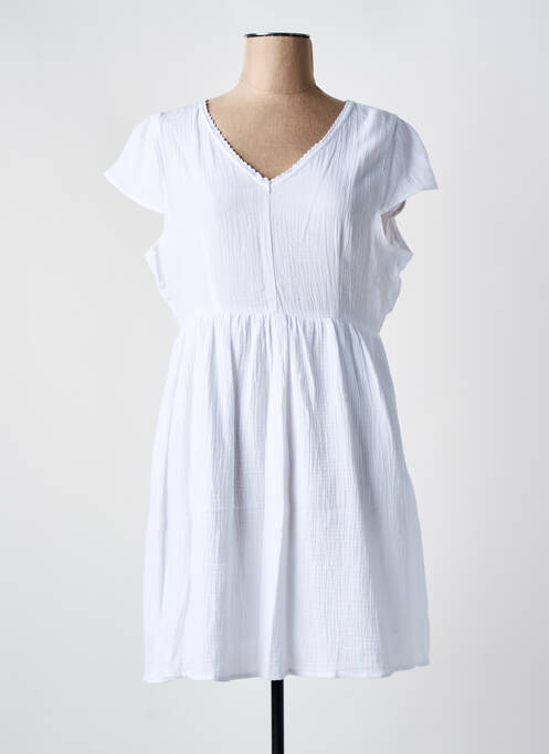 Robe mi-longue blanc PM MERE & FILLE pour femme