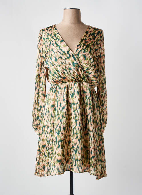 Robe mi-longue vert EMMA & ELLA pour femme