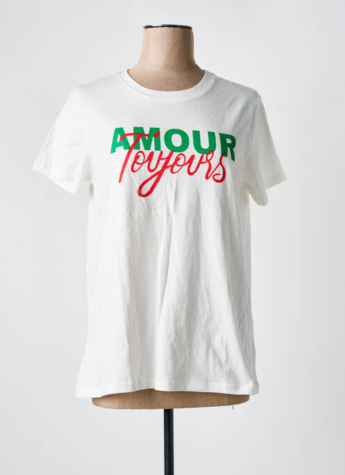 T-shirt blanc JUBYLEE pour femme