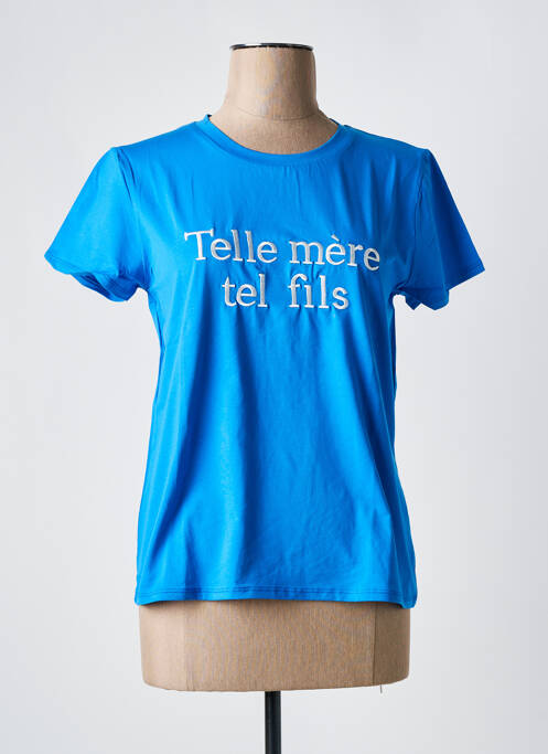 T-shirt bleu PM MERE & FILLE pour femme
