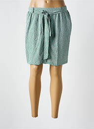 Jupe courte poches vert EMMA ELLA femme