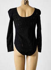 Body noir CERISE BLUE pour femme seconde vue