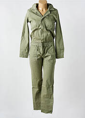 Combi-pantalon vert PLACE DU JOUR pour femme seconde vue