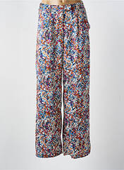 Pantalon large bleu PEACE N'LOVE pour femme seconde vue