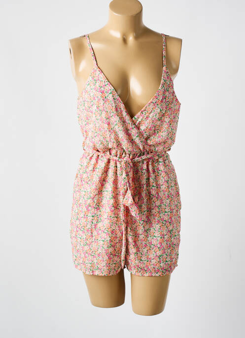 Combishort rose LILIE ROSE pour femme