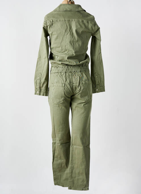 Combi-pantalon vert PLACE DU JOUR pour femme