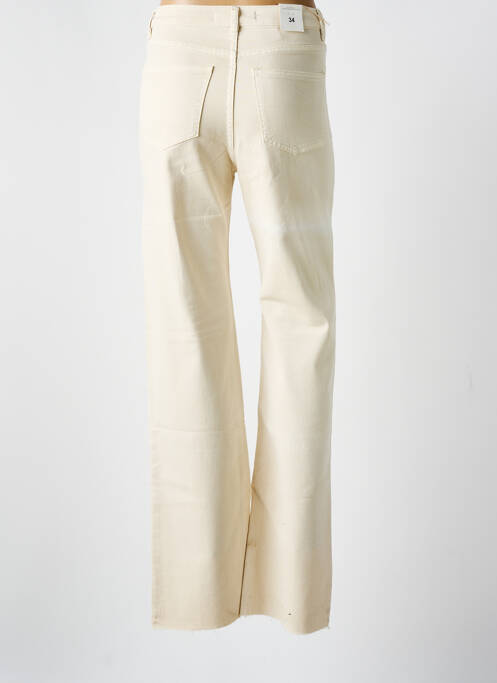 Jeans bootcut beige R.DI$ pour femme