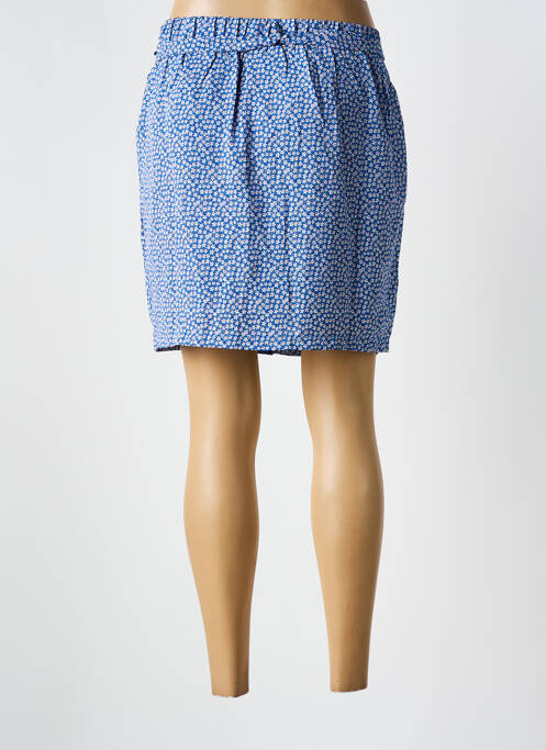 Jupe courte bleu EMMA ELLA pour femme