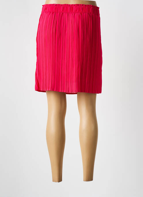 Jupe courte rose MAJOLICA pour femme