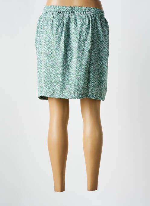 Jupe courte vert EMMA ELLA pour femme