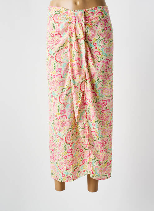 Jupe longue rose GOLD AND SILVER pour femme