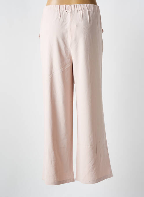 Pantalon large beige EMMA ELLA pour femme