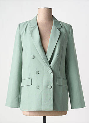 Blazer poignets boutonnés vert MAJOLICA femme