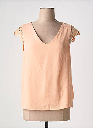 Blouse manches courtes manches courtes rose EMMA ELLA femme