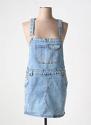 Robe courte bleu NINA CARTER pour femme