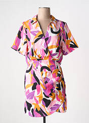 Robe courte rose KILKY pour femme seconde vue