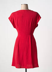 Robe courte rouge IKOONE&BIANKA pour femme seconde vue