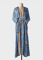 Robe longue bleu GOLD & SILVER pour femme seconde vue