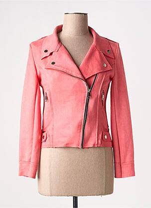 Veste casual orange JOLIFLY & JUSTINE Y pour femme