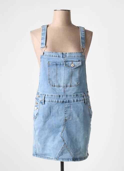 Robe courte bleu NINA CARTER pour femme