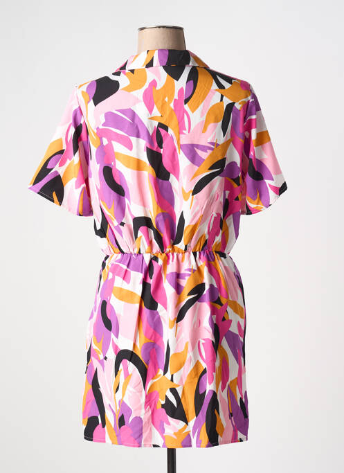 Robe courte rose KILKY pour femme