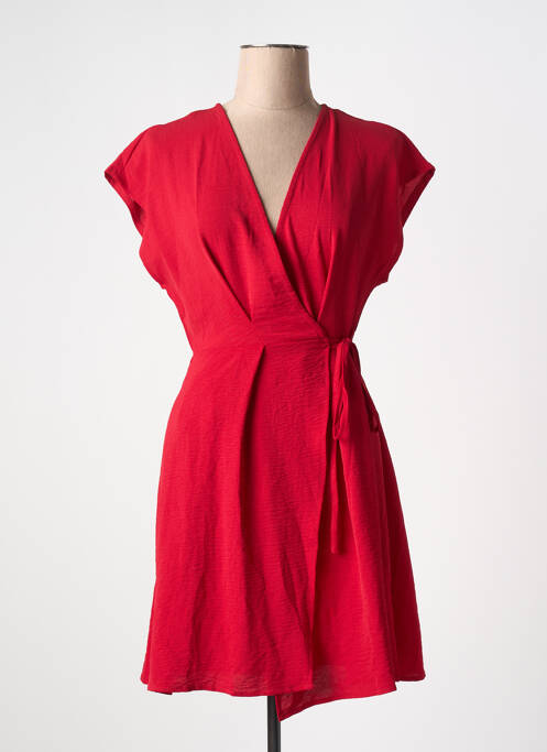 Robe courte rouge IKOONE&BIANKA pour femme