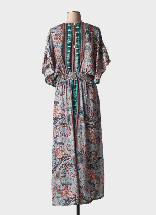 Robe longue gris GOLD & SILVER pour femme