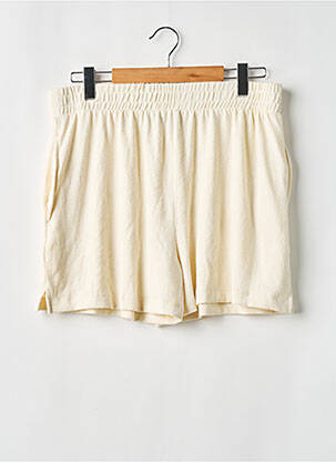 Short coupe droite beige ASOS femme