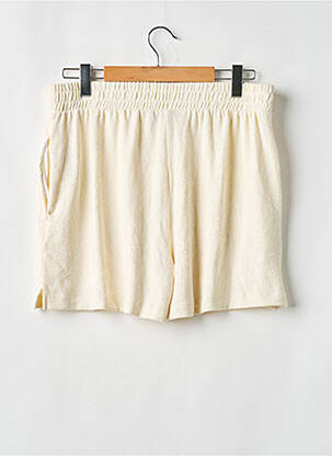Short coupe droite beige ASOS femme