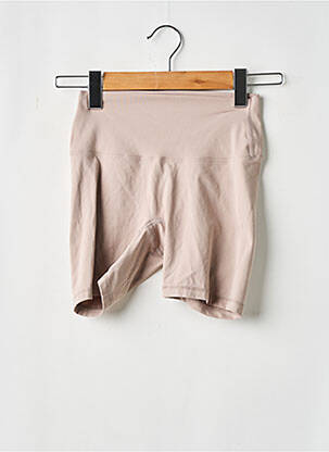 Short taille élastique beige ADANOLA femme