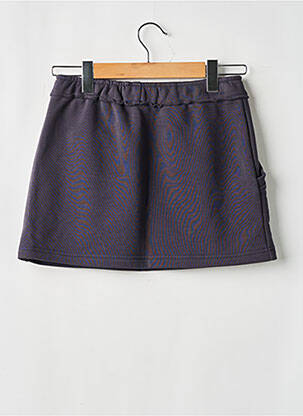Jupe courte poches gris FEMSSY femme