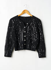 Gilet manches longues noir MAJE pour femme seconde vue