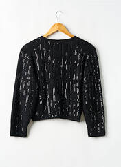 Gilet manches longues noir MAJE pour femme seconde vue