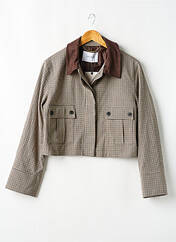 Veste casual marron LOUNGE pour femme seconde vue