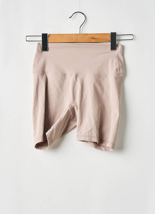 Short taille élastique beige ADANOLA femme