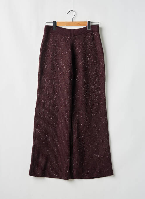 Pantalon droit violet LOS ANGELES pour femme