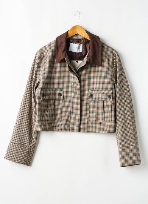 Veste casual marron LOUNGE pour femme