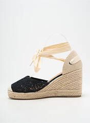 Espadrilles noir IDEAL SHOES pour femme seconde vue