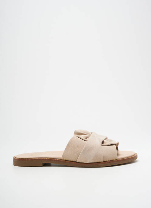Mules/Sabots beige MES JOLIS NU PIEDS pour femme