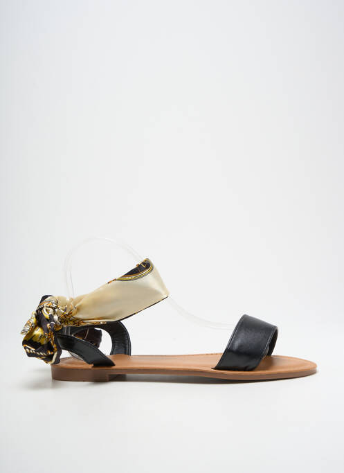 Sandales/Nu pieds noir QUEEN pour femme