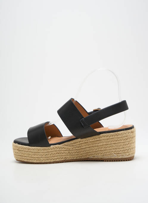 Espadrilles noir DONNA MODA pour femme
