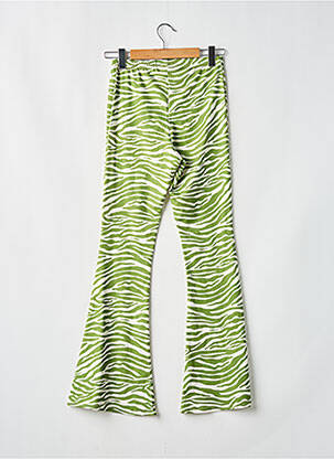 Pantalon flare taille élastique vert NASTY GAL femme